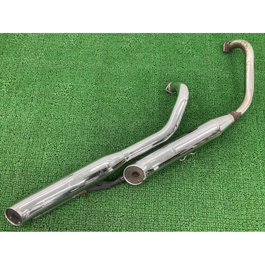 バルカン400 マフラー K343 カワサキ 純正 バイク 部品 VN400A VULCAN400 ノーマル 機能的問題無し 希少品 車検 Genuine 【中古】 83 カワサキ（Kawasaki） バルカン400 マフラー K343 純正 中古 バイク