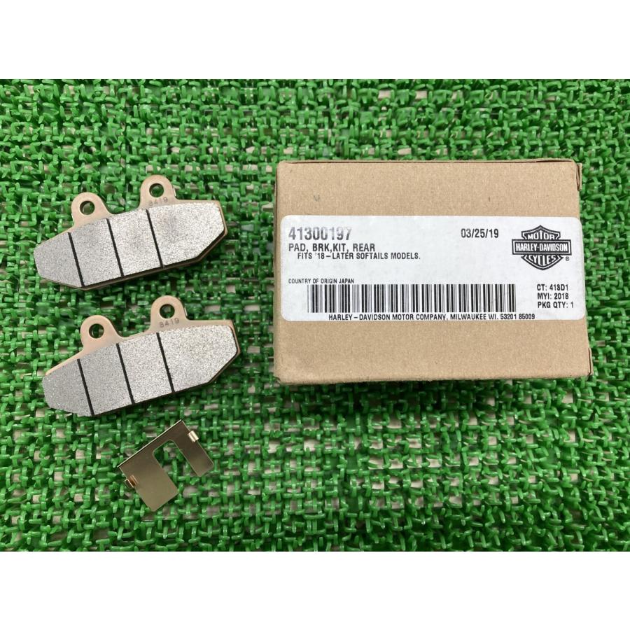Harley Davidson（ハーレー・ダビッドソン） ソフテイル リアブレーキパッド 41300197 在庫有 即納 ハーレー 純正 新品 ...