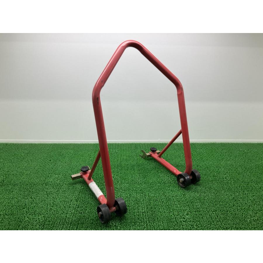 ストレート製 メンテナンススタンド 赤 社外 中古 STRAIGHT レーシング
