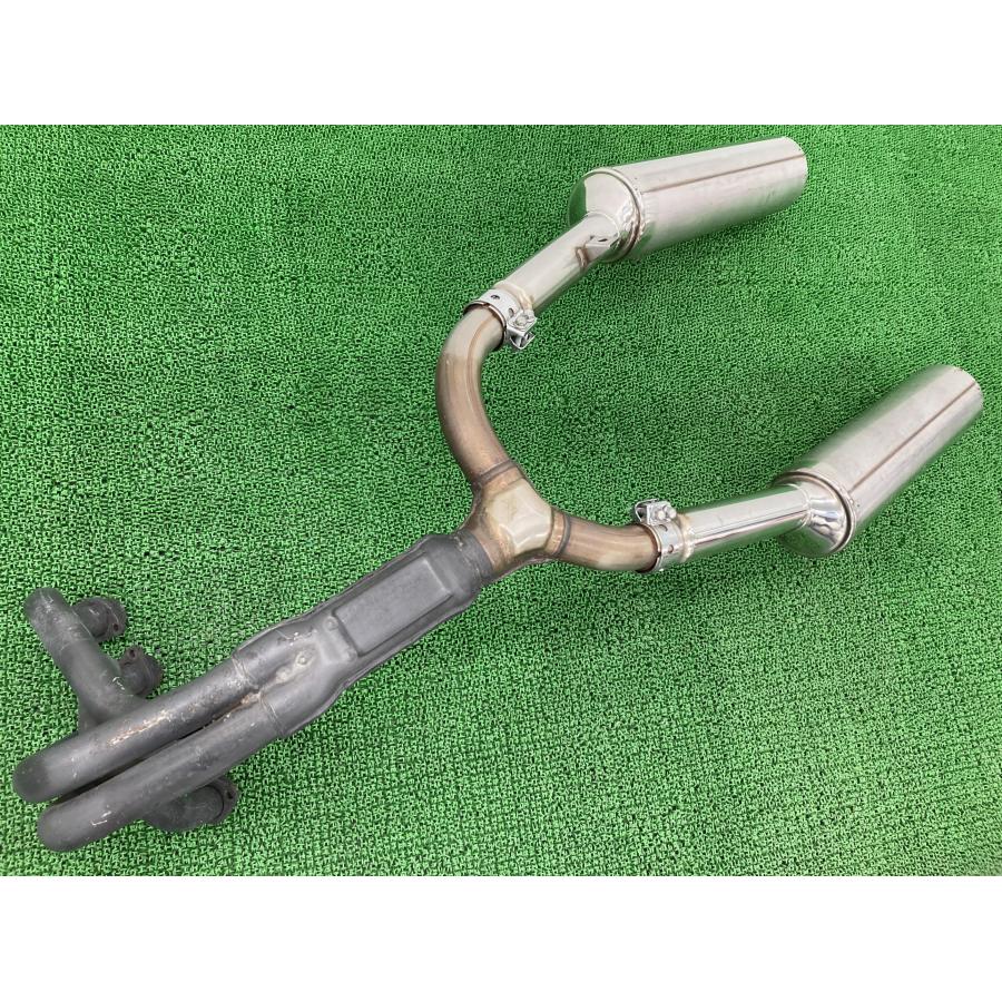 CBR1100XX マフラー MAT E1 ホンダ 純正 中古 バイク 部品 SC35 機能的問題なし スーパーブラックバード 品薄 希少品 車検 Genuine 4の画像