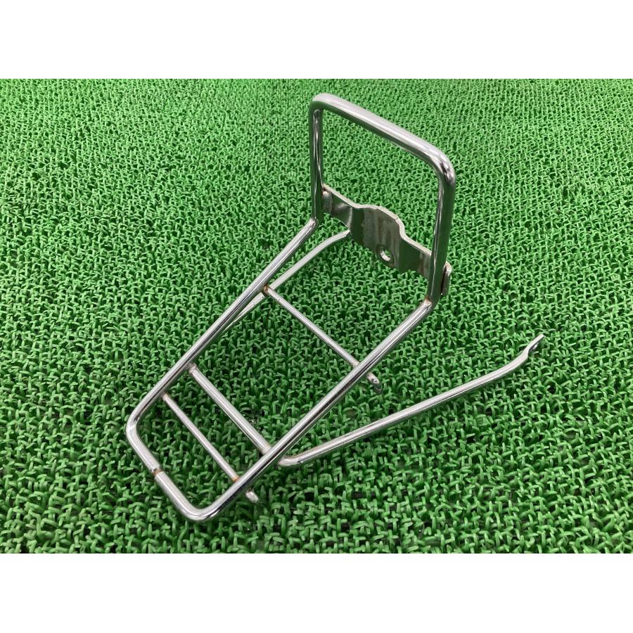 〔C50にポン付ok〕プレスカブ用フロントキャリア！！ ホンダ（HONDA） スーパーカブ50 フロントキャリア 純正 中古 バイク