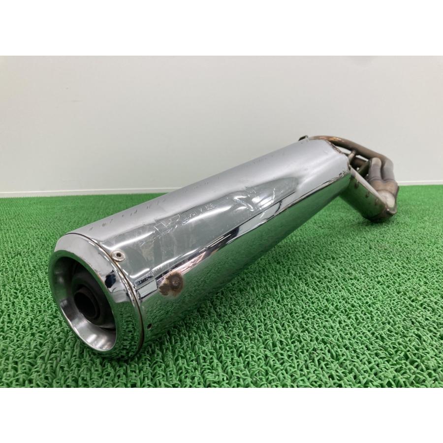 バリオスII マフラー K406 カワサキ 純正 バイク 部品 ZR250B 後期 バリオス2 BALIUS2 修復素材に 車検 Genuine 【中古】 27 カワサキ（Kawasaki） バリオスII マフラー K406 純正 中古 バイク