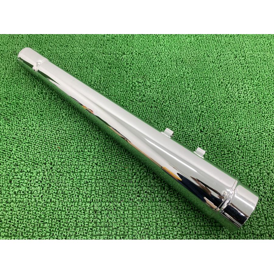SHARKROAD製ツーリング サイレンサーマフラー 左 社外 17-22年 ハーレー クローム スチール 4.4インチ スリップオン 【中古】 2 SHARKROAD製ツーリング サイレンサーマフラー 左 社外 中古 バイク