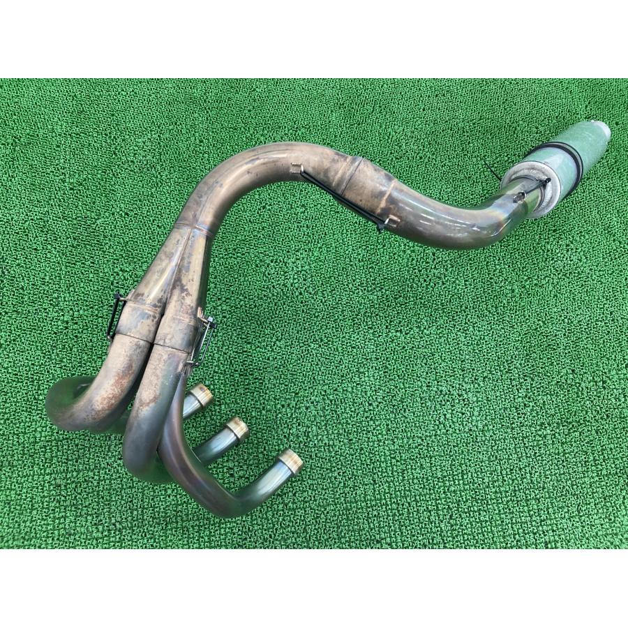 ツキギレーシング製ZZ-R1100 マフラー 社外 中古 バイク 部品 ツキギレーシング製ZZ-R1100 マフラー 社外 中古 バイク 部品