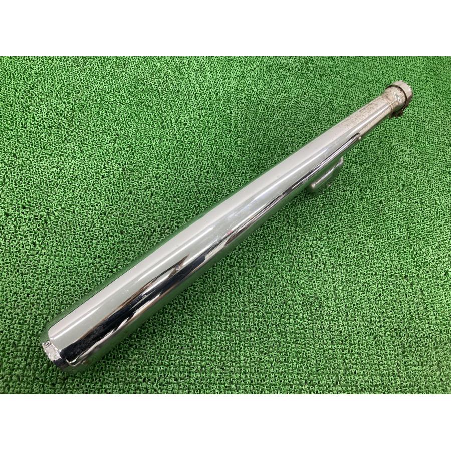 SR400 SR500 サイレンサーマフラー 3GW-14711 ヤマハ 純正 バイク 部品 1JR 1JN キャブ車「 コケキズ無し 車検 Genuine 【中古】 23 ヤマハ発動機 SR400 SR500 サイレンサーマフラー 3GW ヤマハ 純正 中古