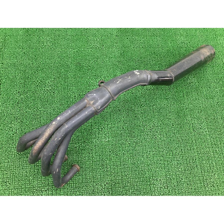 ZRX400 マフラー K320 カワサキ 純正 バイク 部品 ZR400E 前期 94-96年 コケキズ無し 車検 Genuine 【中古】 58 カワサキ（Kawasaki） ZRX400 マフラー K320 純正 中古 バイク 部品