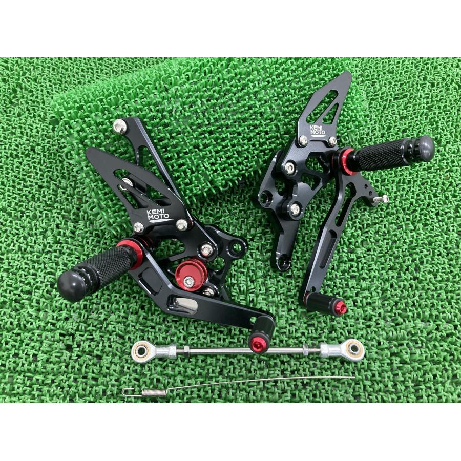 KEMIMOTO製MT-25 バックステップ 左右 RG43J-006*** 社外 中古 RG43J 