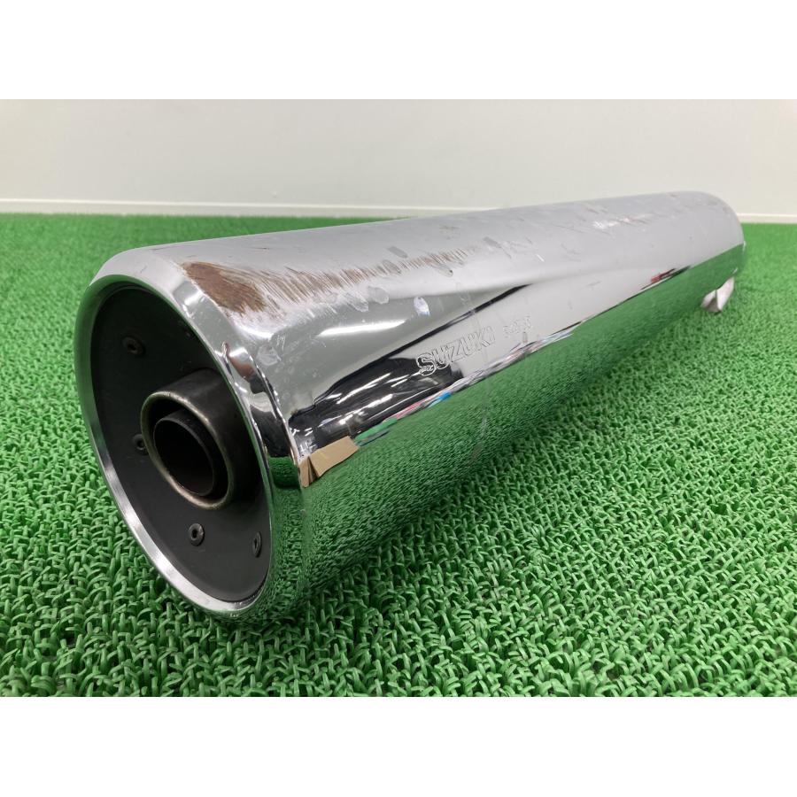 GSX1400 サイレンサーマフラー 42F3 スズキ 純正 バイク 部品 GY71A 後期 機能的問題なし 品薄 希少品 車検 Genuine 【中古】 17 スズキ（SUZUKI） GSX1400 サイレンサーマフラー 42F3 純正 中古