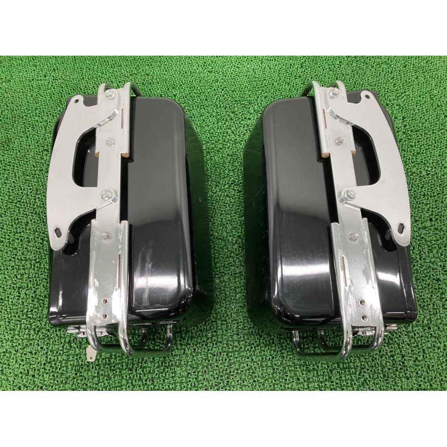 旭風防製ドラッグスター250 パニアケース 左右 社外 中古 バイク 部品