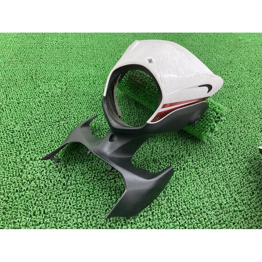 セロー250 ライトカウル 白 ヤマハ 純正 バイク 部品 DG11J DG17J SEROW250 ペイント素材に 割れ欠け無し 車検 Genuine 【中古】 22 ヤマハ発動機 セロー250 ライトカウル 白 ヤマハ 純正 中古 バイク
