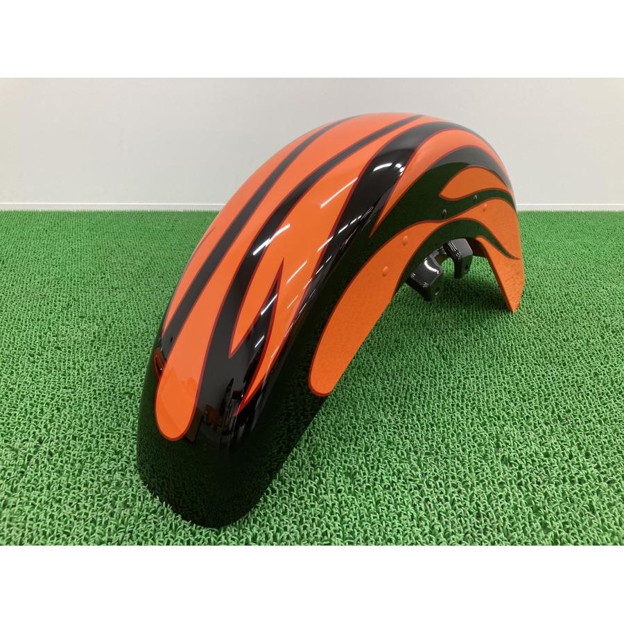FLHR1580 フロントフェンダー ハーレー 純正 ラジカルペイント ツーリング FLTRX1580 コンディション良好 希少 【中古】 13 FLHR1580 フロントフェンダー ハーレー 純正 中古 バイク 部品