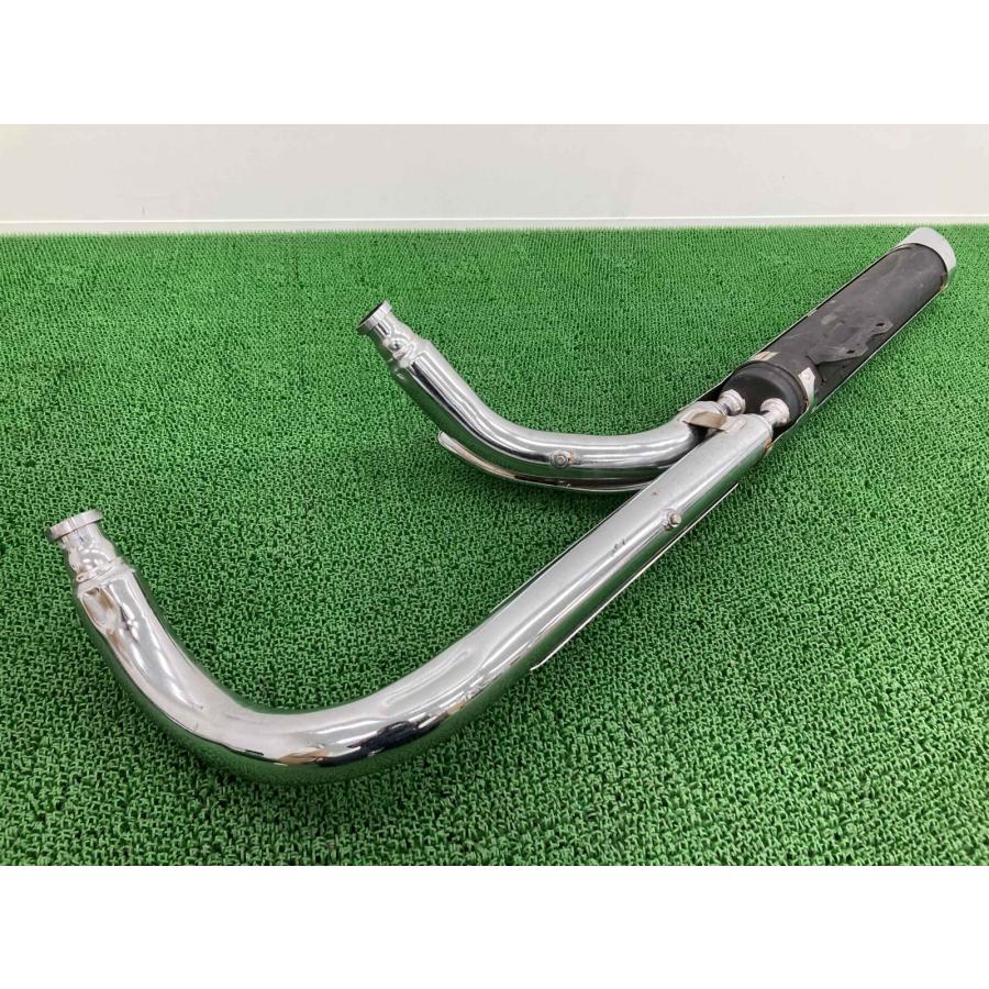 レッドバロン製シャドウ400 マフラー 社外 中古 バイク 部品 NC34