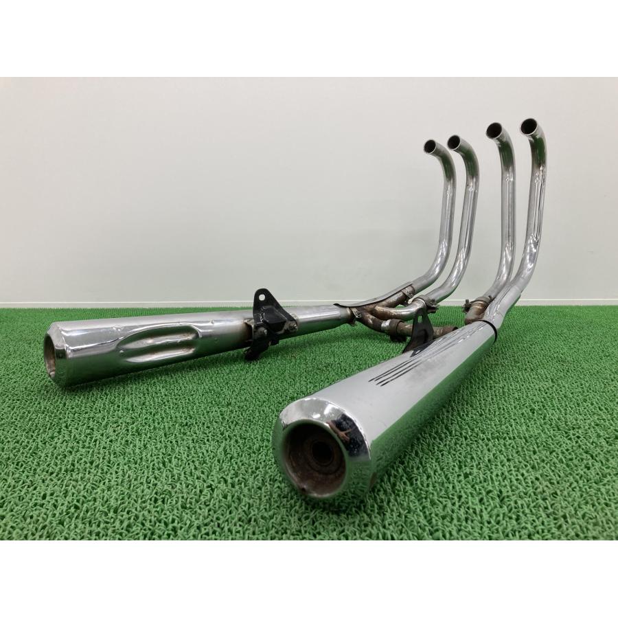 Z400FX マフラー 社外 中古 バイク 部品 KZ400E J ノーマルタイプ