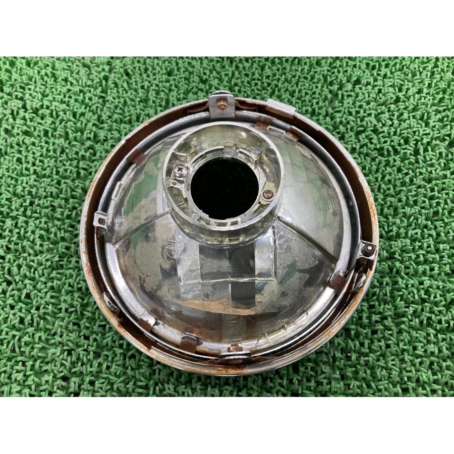 汎用 ヘッドライト 社外 中古 バイク 部品 ライト径180mm リム径200mm