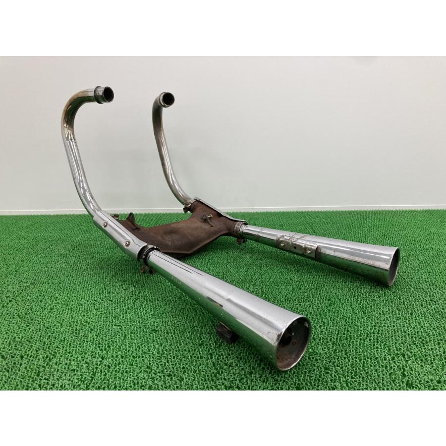 ホンダ（HONDA） CM400T マフラー 447 448 純正 中古 バイク 部品