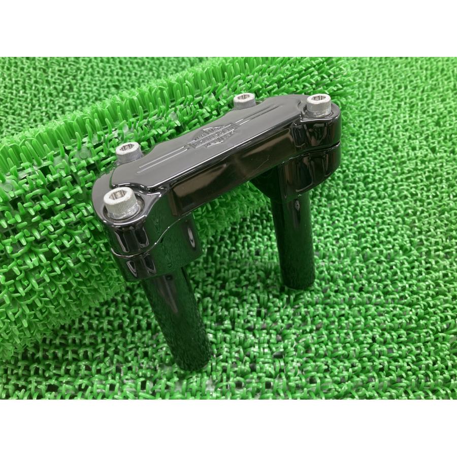 ソフテイル ハンドルポスト 黒 56568-86B ハーレー 純正 中古 グロス