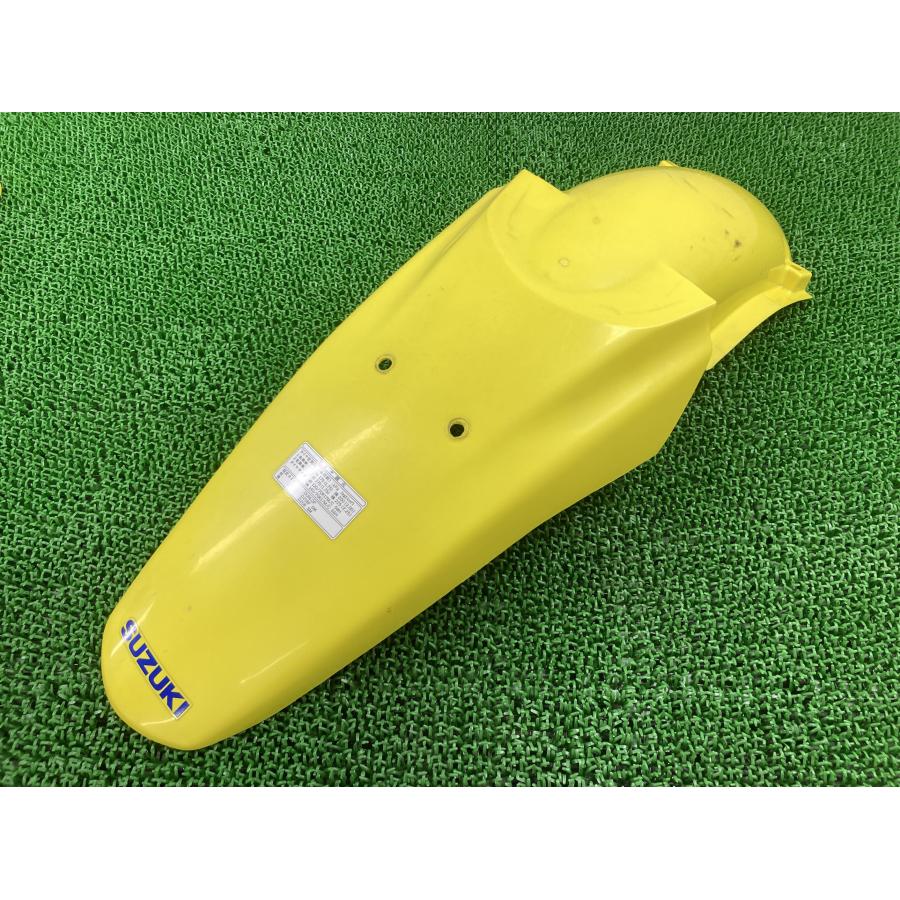 DR-Z400 リアフェンダー 黄 スズキ 純正 バイク 部品 SK43A SK44A 割れ欠け無し 品薄 希少品 車検 Genuine 【中古】 85 スズキ（SUZUKI） DR-Z400 リアフェンダー 黄 純正 中古 バイク 部品