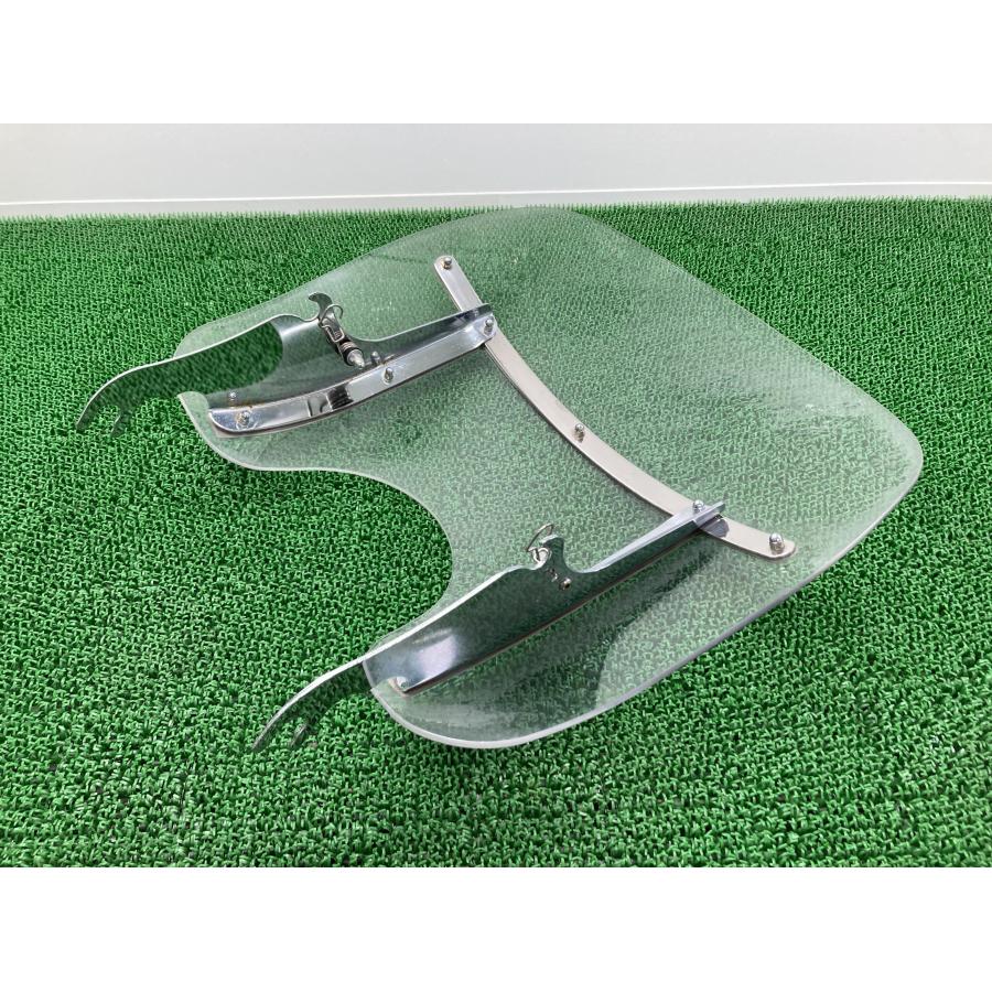 N. FLSTC 15インチスクリーン Amazon | Sled Shields 15インチ クリア交換用フロントガラス ハーレー