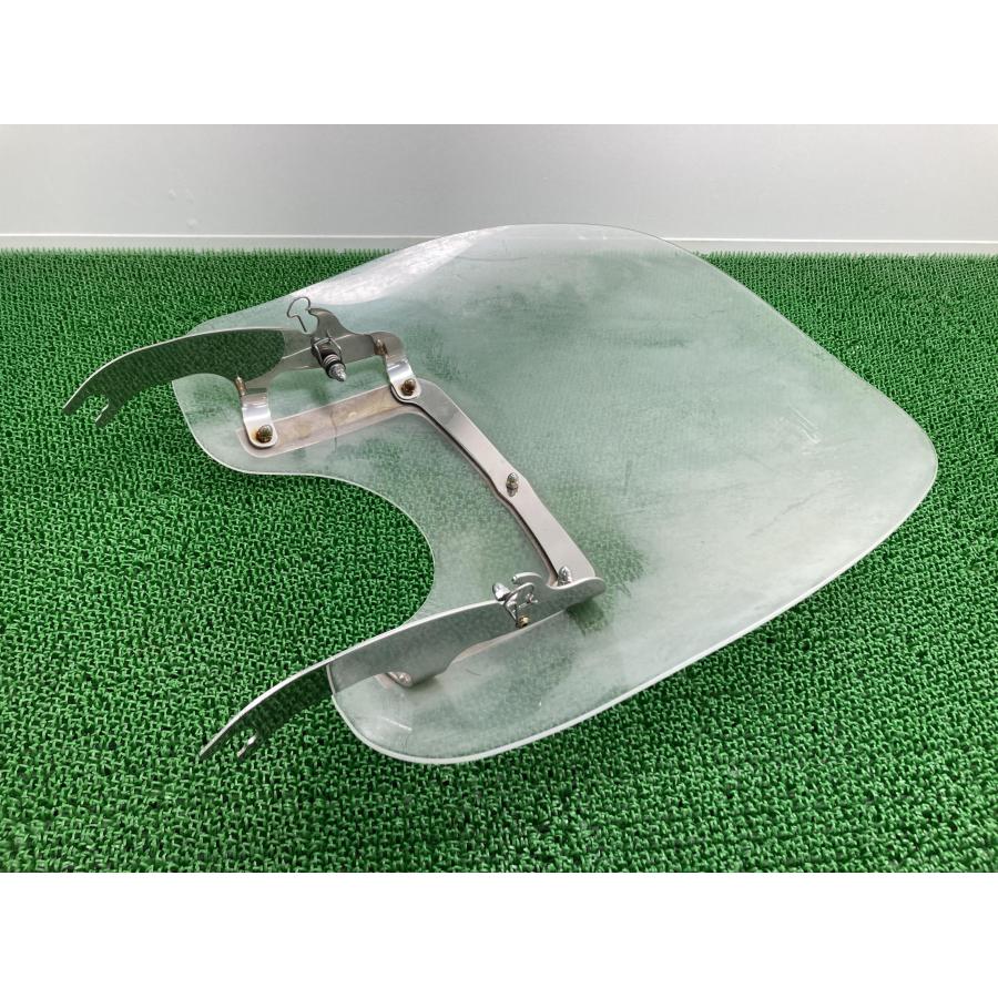 FLSTN1580 スクリーン ハーレー 純正 中古 バイク 部品 割れ欠け無し