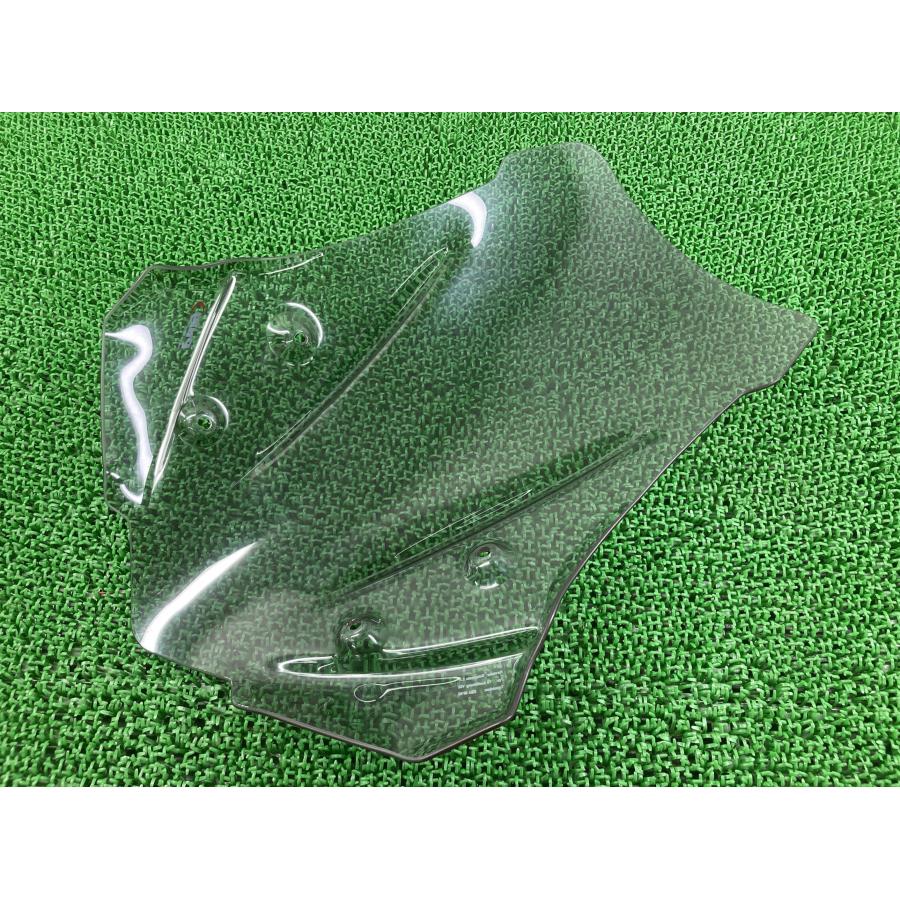 Puig製400X スクリーン 社外 中古 バイク 部品 NC47 500Xにも 13-15年 