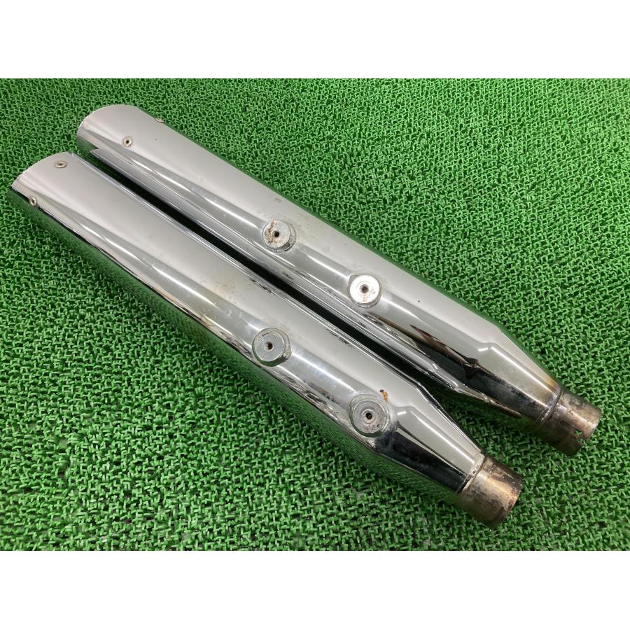 2個セット FLSTSB1580 サイレンサーマフラー 64727-08/64729-08 ハーレー