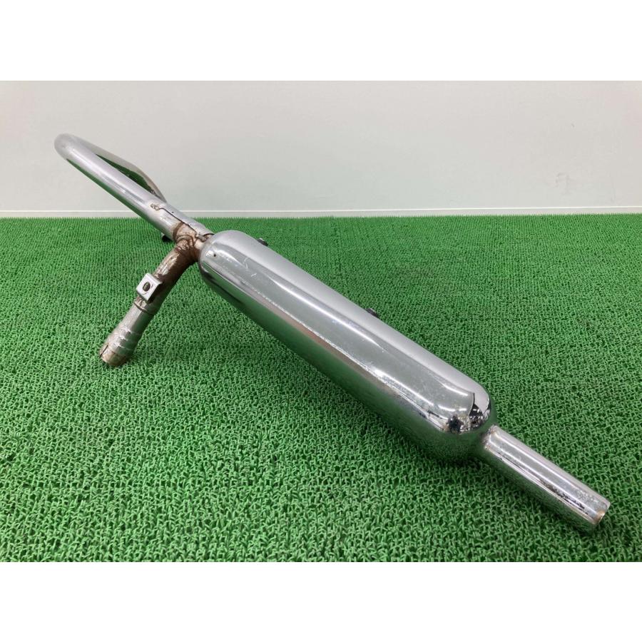 W800 マフラー 左 K616 カワサキ 純正 中古 バイク 部品 EJ800A コケキズ無し 品薄 希少品 車検 Genuine Yaの画像
