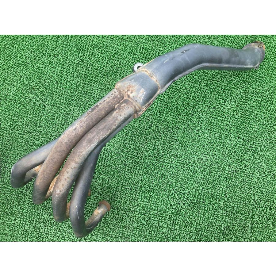 ZRX400 エキパイマフラー M081 カワサキ 純正 中古 バイク 部品 ZR400E 規制後 機能的問題なし 希少品 品薄 車検 Genuine Hw カワサキ（Kawasaki） ZRX400 エキパイマフラー M081 純正 中古 バイク
