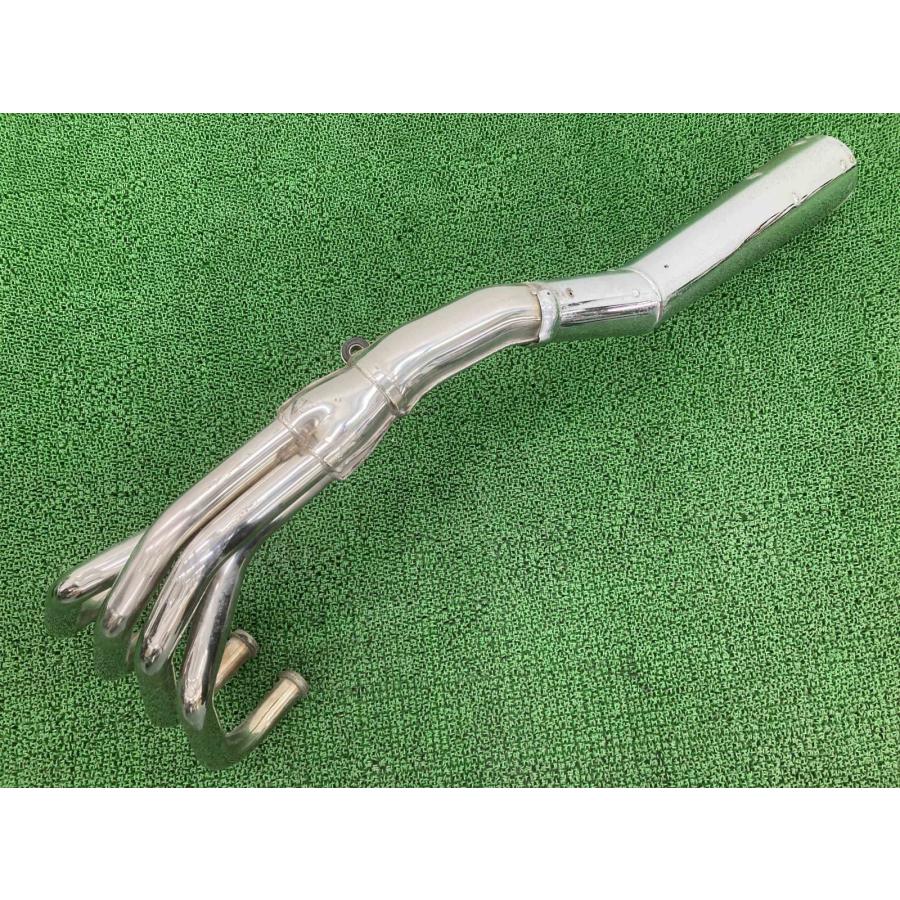 ZRX400 マフラー K320 カワサキ 純正 中古 バイク 部品 ZR400E 前期 96-97年 修復素材やカスタム素材に 品薄 車検 Genuine Omの画像