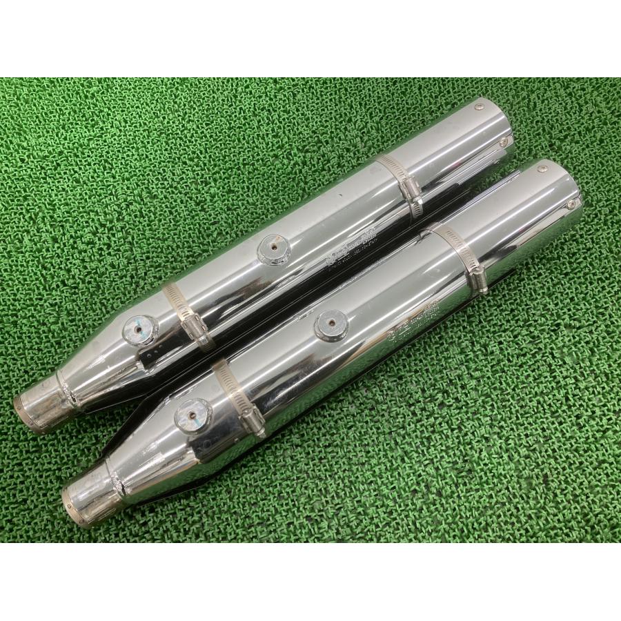 FXSB1690 サイレンサーマフラー 64900418 ハーレー 純正 中古 バイク 部品 ソフテイル ブレイクアウト コケキズ無し 品薄 車検 Genuine 54の画像