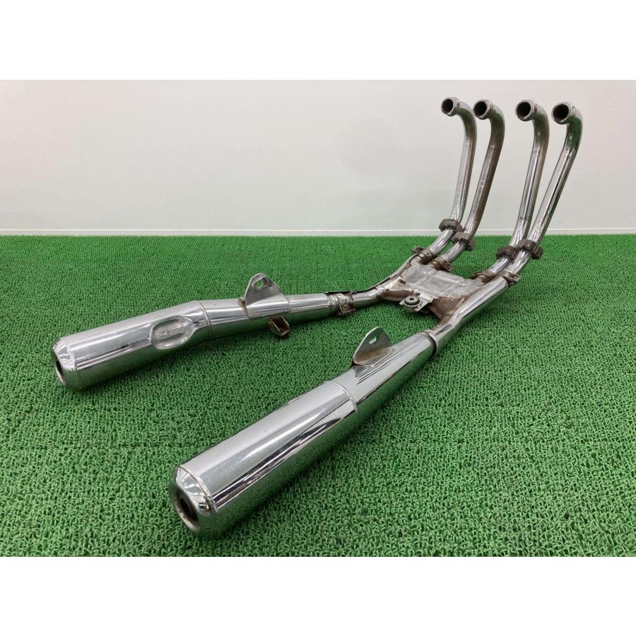 XJ400　純正マフラーフランジ YAMAHA（ヤマハ） XJ400 マフラー 4G0 -007*** 純正 中古 バイク 部品