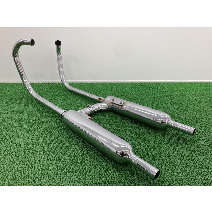 W400 純正マフラー カワサキ（Kawasaki） W400 マフラー K504 純正 中古 バイク 部品
