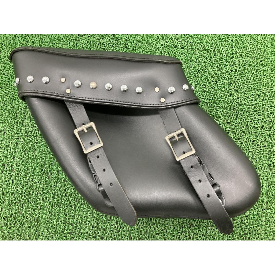 汎用 サイドバッグ 左 社外 中古 バイク 部品 アメリカン ハーレー