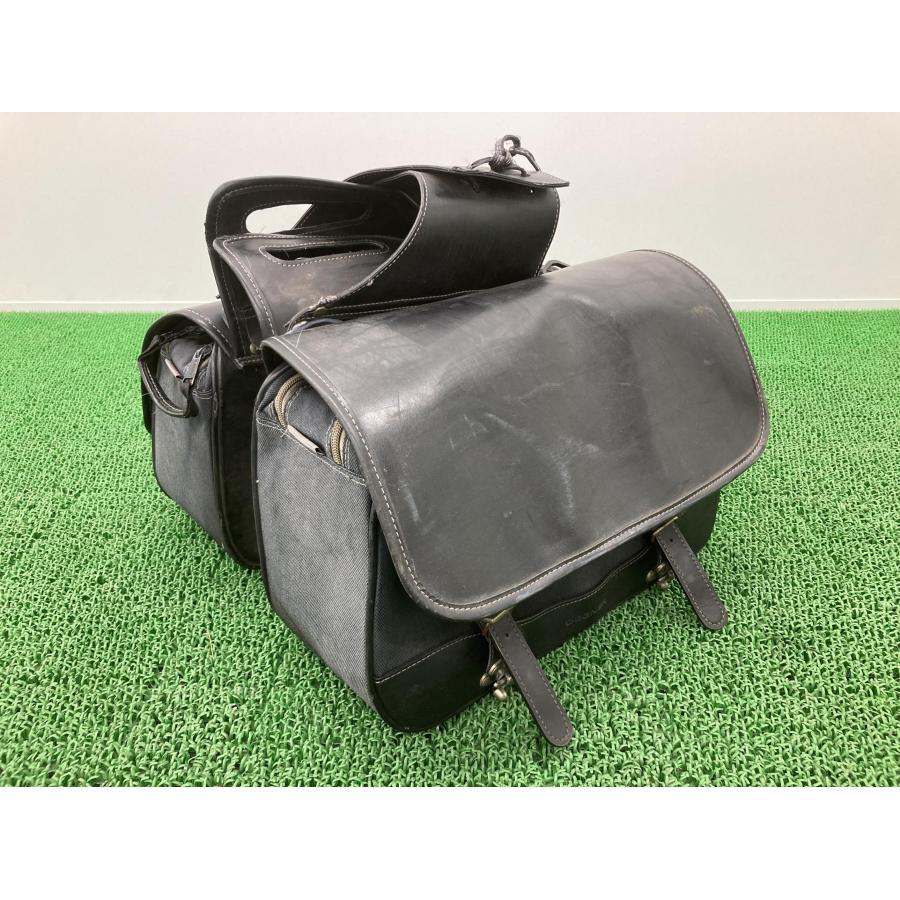 デグナー製 サイドバッグ 左右 社外 中古 バイク 部品 DEGNER ハーレー