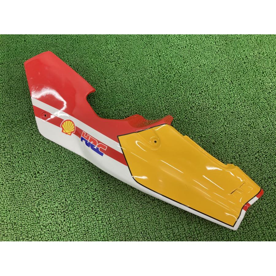 NSR250R シートカウル 左 白/赤/黄 MC18-1115*** 社外 中古 MC18-1115