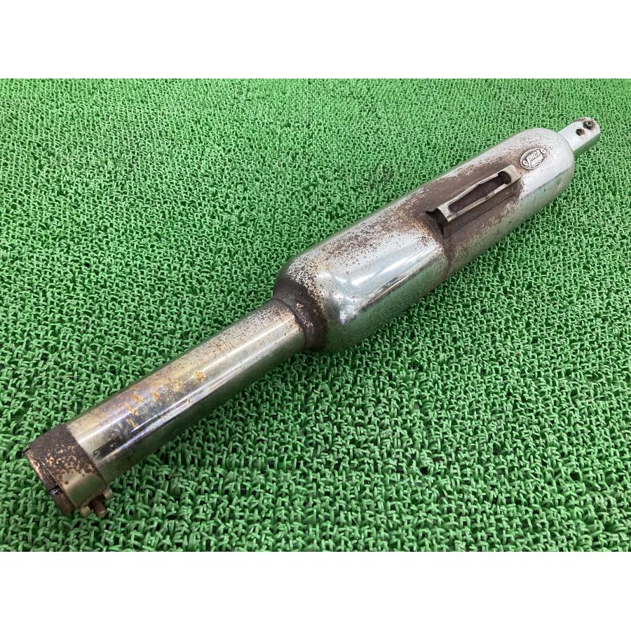 デイトナ製SR400 マフラー 社外 中古 1JR 2H6 スチール ブランデイウエルΨMAXキャプトンタイプマフラー 機能的問題無し Ik デイトナ製SR400 サイレンサーマフラー 社外 中古 1JR 2H6 スチール