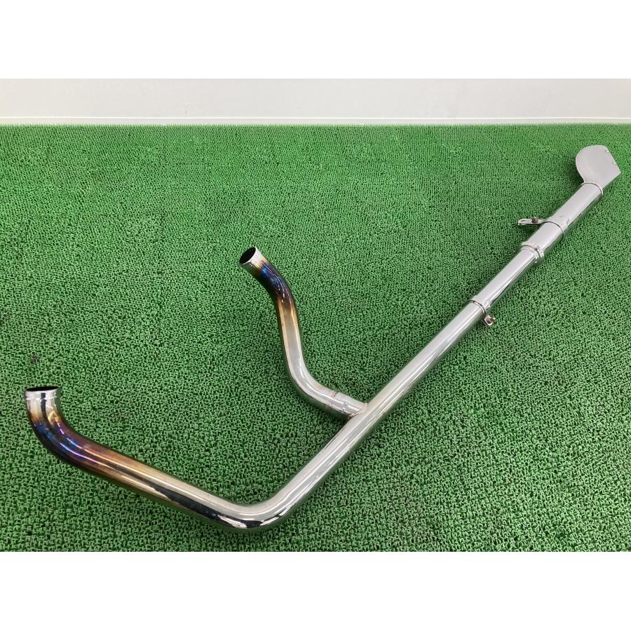 ハーレー　FLSTC1450 TC88 ツインカム フィッシュテールマフラー FLSTC1450 マフラー 社外 中古 バイク 部品 ハーレー ソフテイル TC88