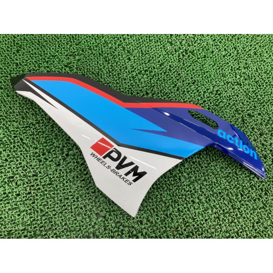 ZXMT製S1000RR アッパーカウル 右 白/青 社外 バイク 部品 K67 19-21年  ノーマルタイプ カスタム素材に 品薄 【中古】 50 ZXMT製S1000RR アッパーカウル 左 白/青 社外 中古 バイク 部品 K67 19