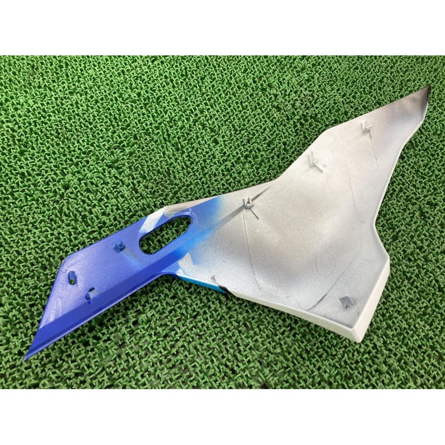ZXMT製S1000RR アッパーカウル 左 白/青 社外 中古 バイク 部品 K67 19