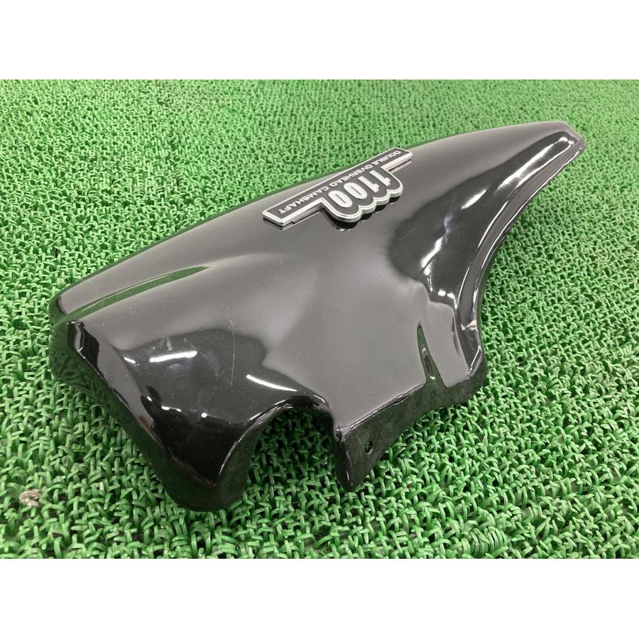ゼファー1100 サイドカバー 右 黒 社外 中古 バイク 部品 ZR1100A