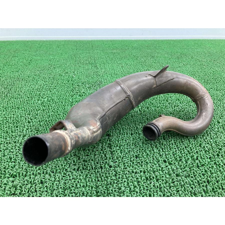 RM125 チャンバーマフラー スズキ 純正 中古 バイク 部品 RF15A 36E 96-00年 差込径24.8mm コケキズ無し 品薄 車検 Genuine Zpの画像