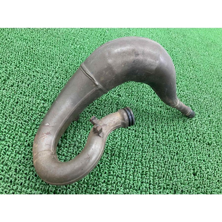 RM125 チャンバーマフラー スズキ 純正 中古 バイク 部品 RF15A 36E 96-00年 差込径24.8mm コケキズ無し 品薄 車検 Genuine Zpの画像