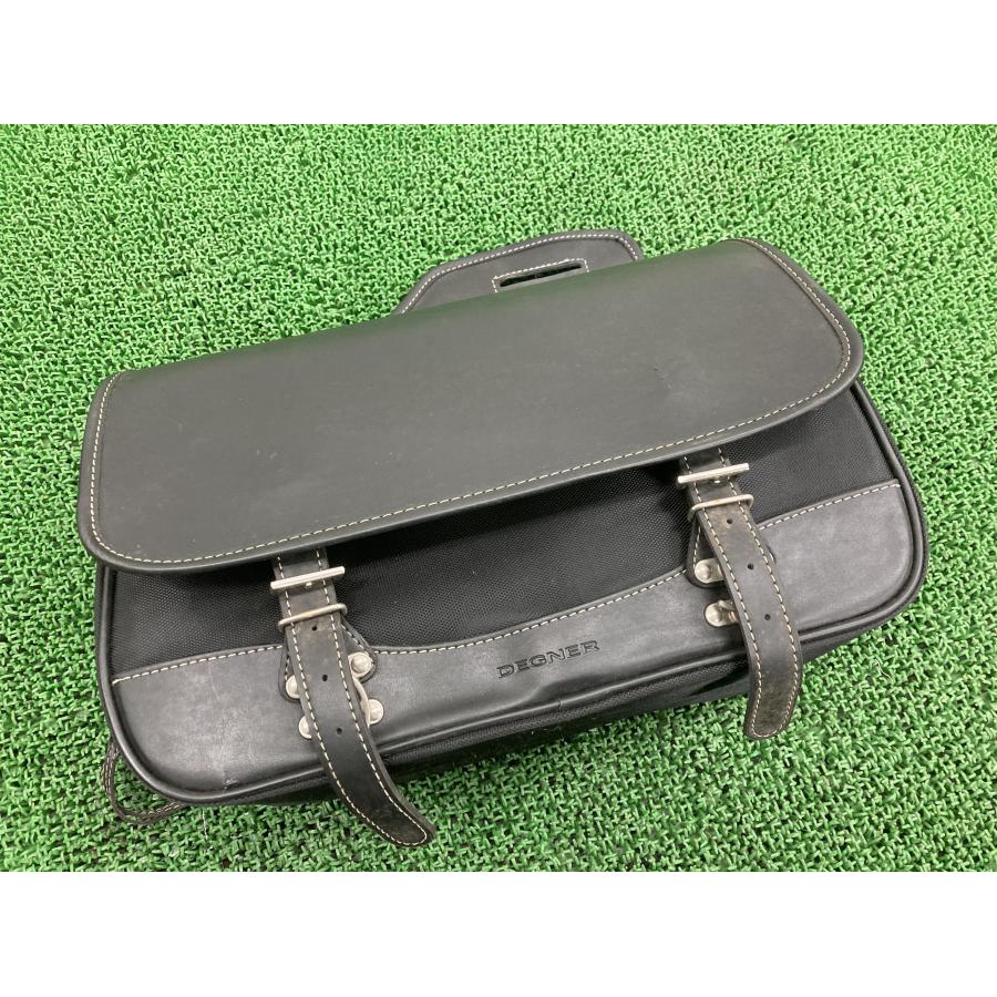 デグナー製 サイドバッグ 右 社外 中古 バイク 部品 15L 破れ無し カスタム素材に ハーレー バルカン スティード SR400 ドラッグスター400 27 デグナー製 サイドバッグ 右 社外 中古 バイク 部品 15L 破れ無し