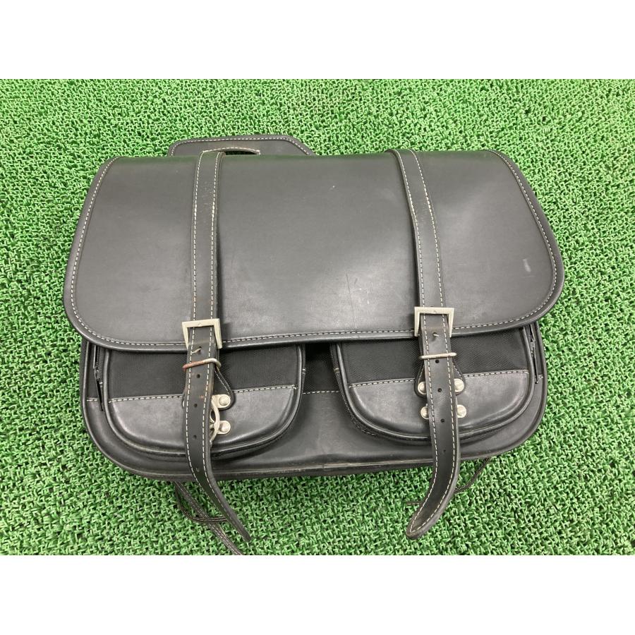 デグナー製 サイドバッグ 左 社外 中古 バイク 部品 16L 破れ無し カスタム素材に ハーレー バルカン スティード SR400 ドラッグスター400 26 デグナー製 サイドバッグ 左 社外 中古 バイク 部品 16L カスタム素材