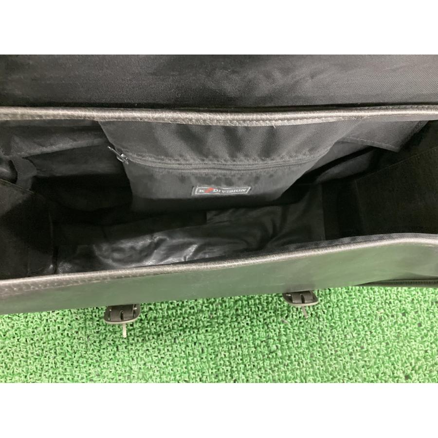 K+DIVISION製 サイドバッグ 片側 社外 中古 バイク 部品 21L カスタム 