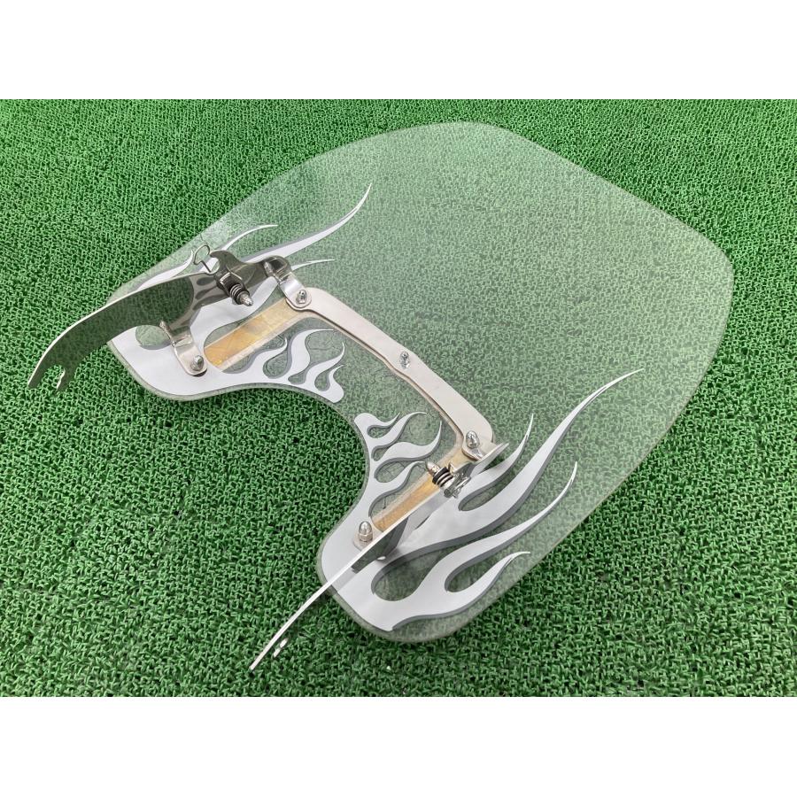 FLSTN1580 スクリーン ハーレー 純正 中古 バイク 部品 ソフテイルデラックス 05-17年 オプション フレイム ファイアー 車検 Genuine 72 FLSTN1580 スクリーン ハーレー 純正 中古 バイク 部品 ソフテイル