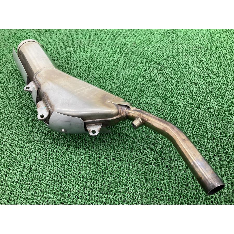 DトラッカーX KLX250 サイレンサーマフラー K514 カワサキ 純正 バイク 部品 LX250V LX250S コケキズ無し 品薄 希少品 【中古】 89 カワサキ（Kawasaki） DトラッカーX KLX250 サイレンサーマフラー K514