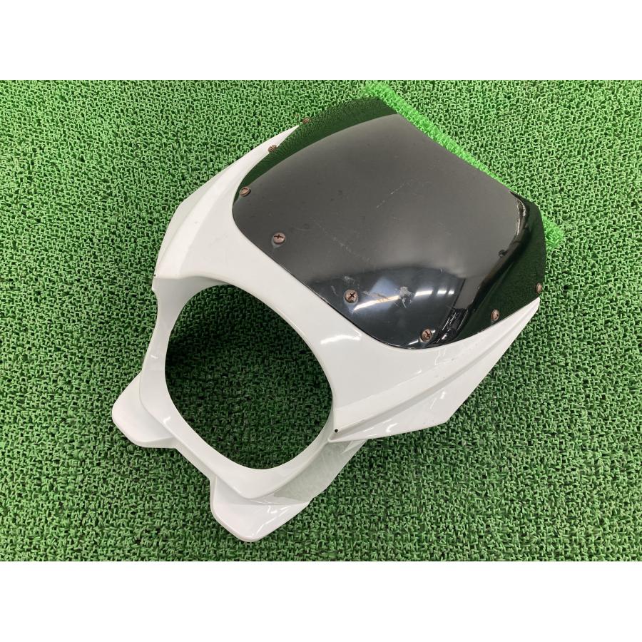 CrossDock製CB400SF ビキニカウル パール 社外 中古 バイク 部品