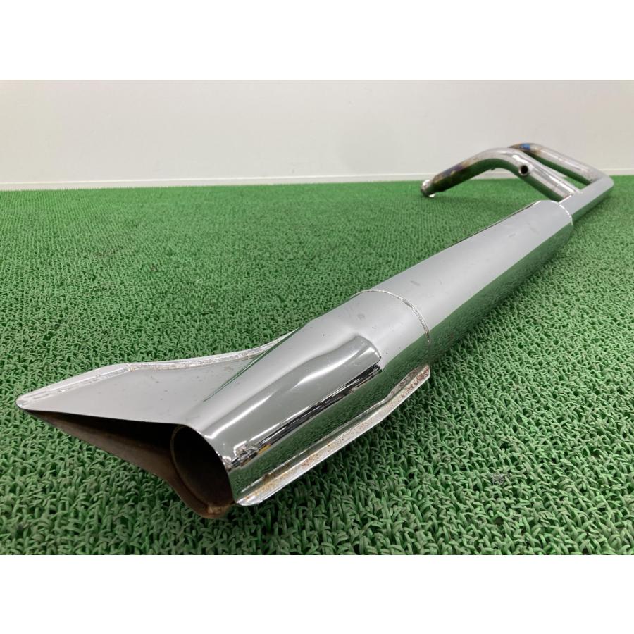 ケンテック製シャドウ750 マフラー 社外 中古 2008年式外し RC50-1420*** スチール フィッシュテール コケキズ無し KENTEC gL ケンテック製シャドウ750 マフラー 社外 中古 バイク 部品 2008年式