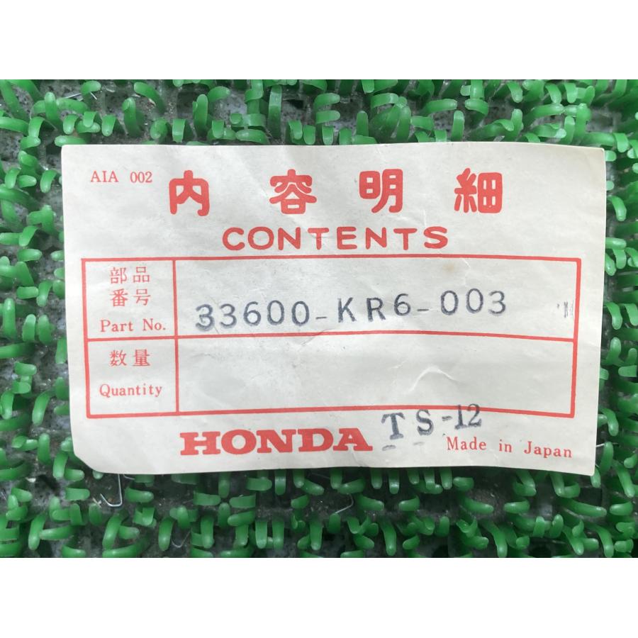 XLR250R リアウインカー 右 在庫有 即納 ホンダ 純正 新品 バイク 部品 廃盤 在庫有り 即納可 車検 Genuine 78 ホンダ（HONDA） XLR250R リアウインカー 右 在庫有 即納 純正 新品