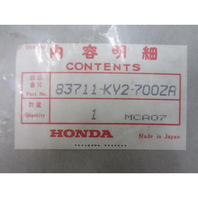 ホンダ（HONDA） CBR400RR シートカウルデカール 在庫有 即納 純正